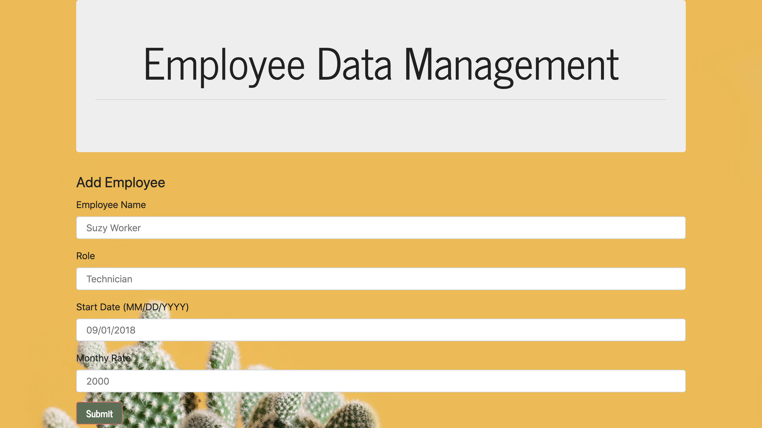 timesheet management